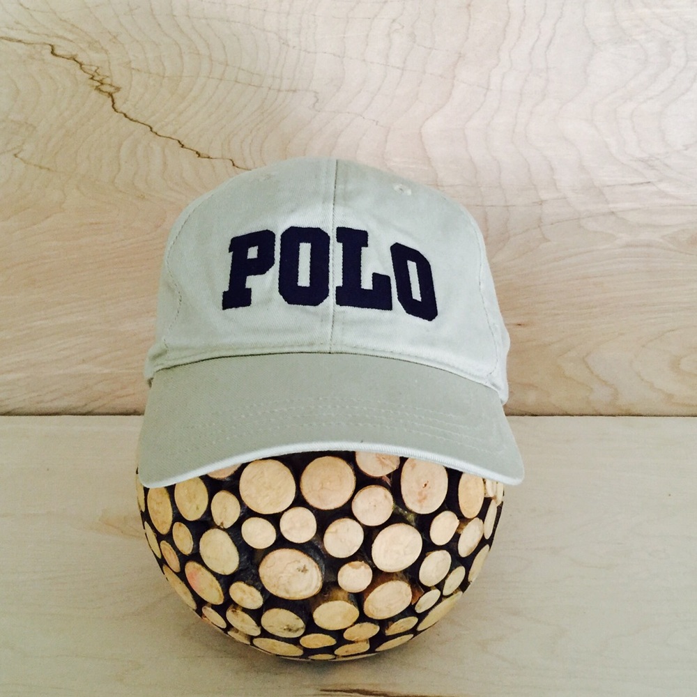 Vintage Polo Spell out dad hat 90s flawless!!!!!